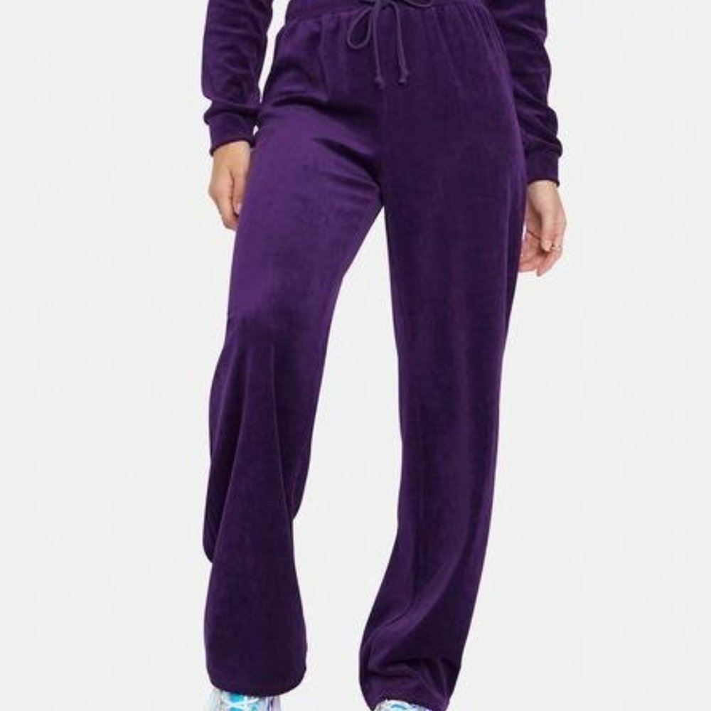 New York & Co Velour Track Suit Pants